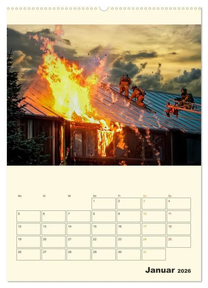 Bild: 9783516331271 | Feuerwehr - der Kalender (hochwertiger Premium Wandkalender 2026...