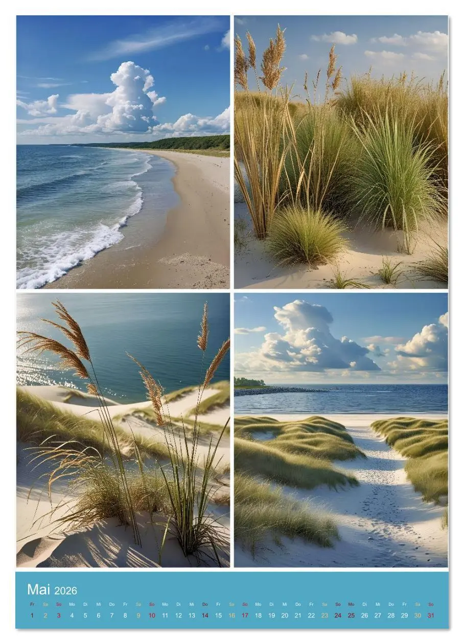 Bild: 9783516641271 | Endlich Ostsee Urlaub (hochwertiger Premium Wandkalender 2026 DIN...