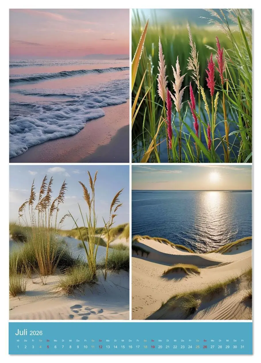 Bild: 9783516641271 | Endlich Ostsee Urlaub (hochwertiger Premium Wandkalender 2026 DIN...