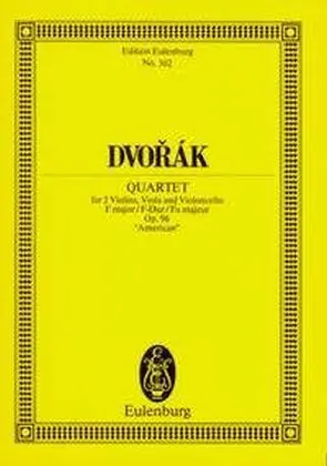 Cover: 9783795761271 | Streichquartet F Op.96 | Antonin Dvorak | Eulenburg Miniature Scores