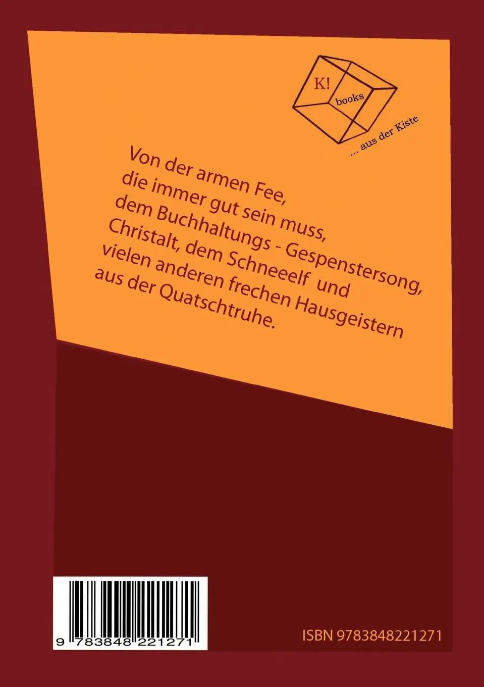 Rückseite: 9783848221271 | Quatschgedichte, Zaubersprüche und Traumtänze | Anke Schulz | Buch