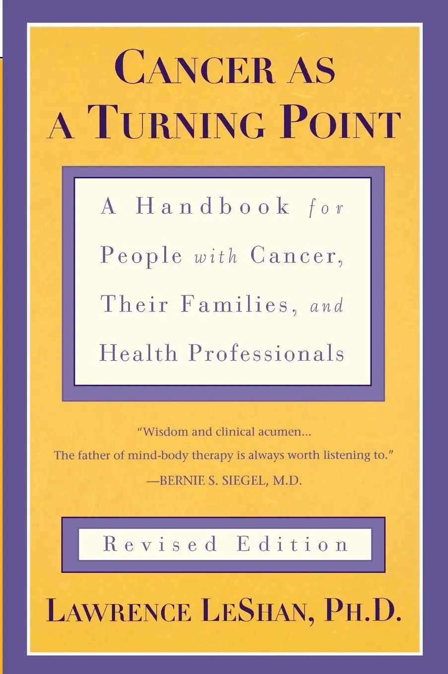 Cover: 9780452271371 | Cancer As a Turning Point | Lawrence Leshan | Taschenbuch | Englisch