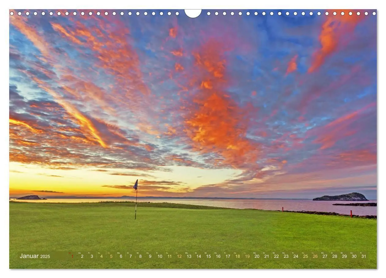 Bild: 9783457161371 | Golfparadiese der Welt (Wandkalender 2025 DIN A3 quer), CALVENDO...