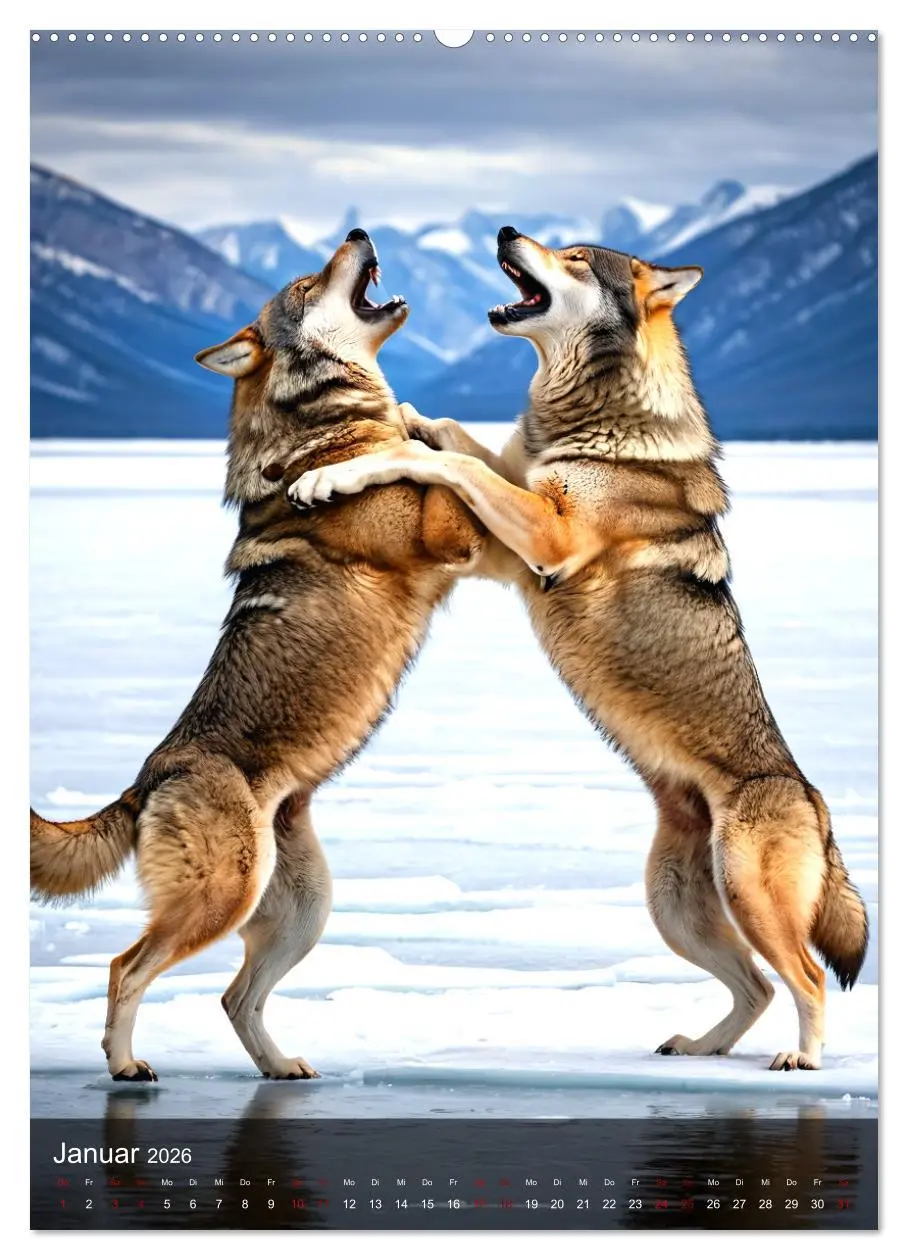Bild: 9783457301371 | Der Wolf - Sehnsucht Freiheit Kraft (hochwertiger Premium...