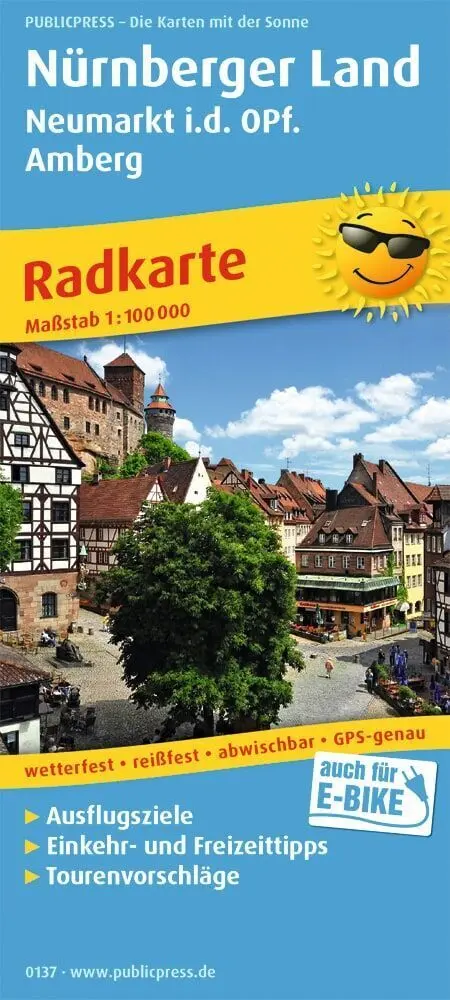 Cover: 9783747301371 | Publicpress Radkarte Nürnberger Land, Neumarkt i.d.OPf, Amberg...