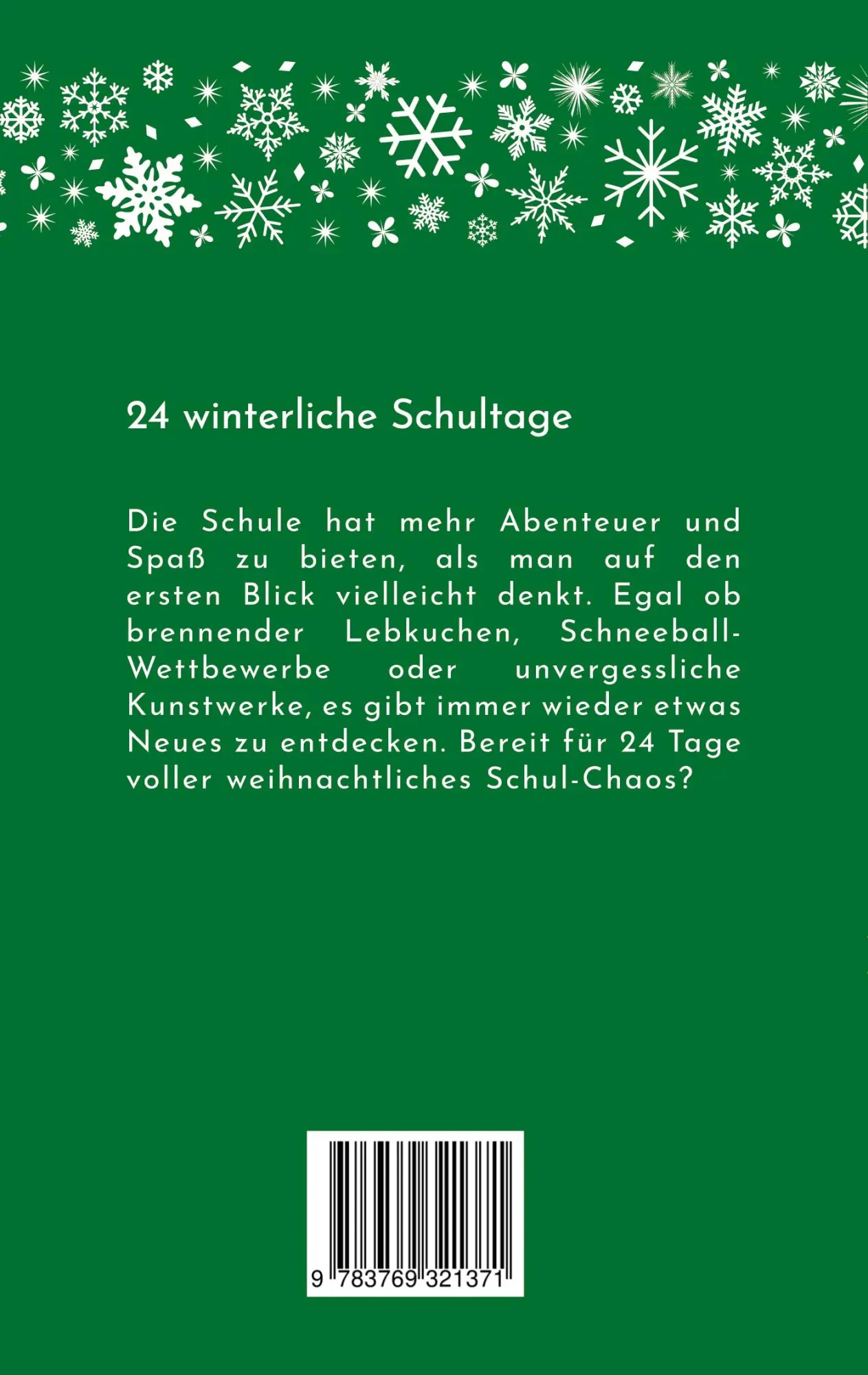 Rückseite: 9783769321371 | 24-winterliche Schultage | Wilma Müller | Taschenbuch | 184 S. | 2024