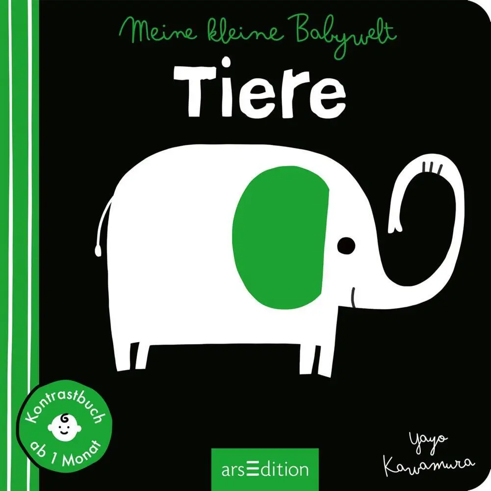 Bild: 9783845861371 | Meine kleine Babywelt: Tiere | Mein Kontrastbuch | Yayo Kawamura