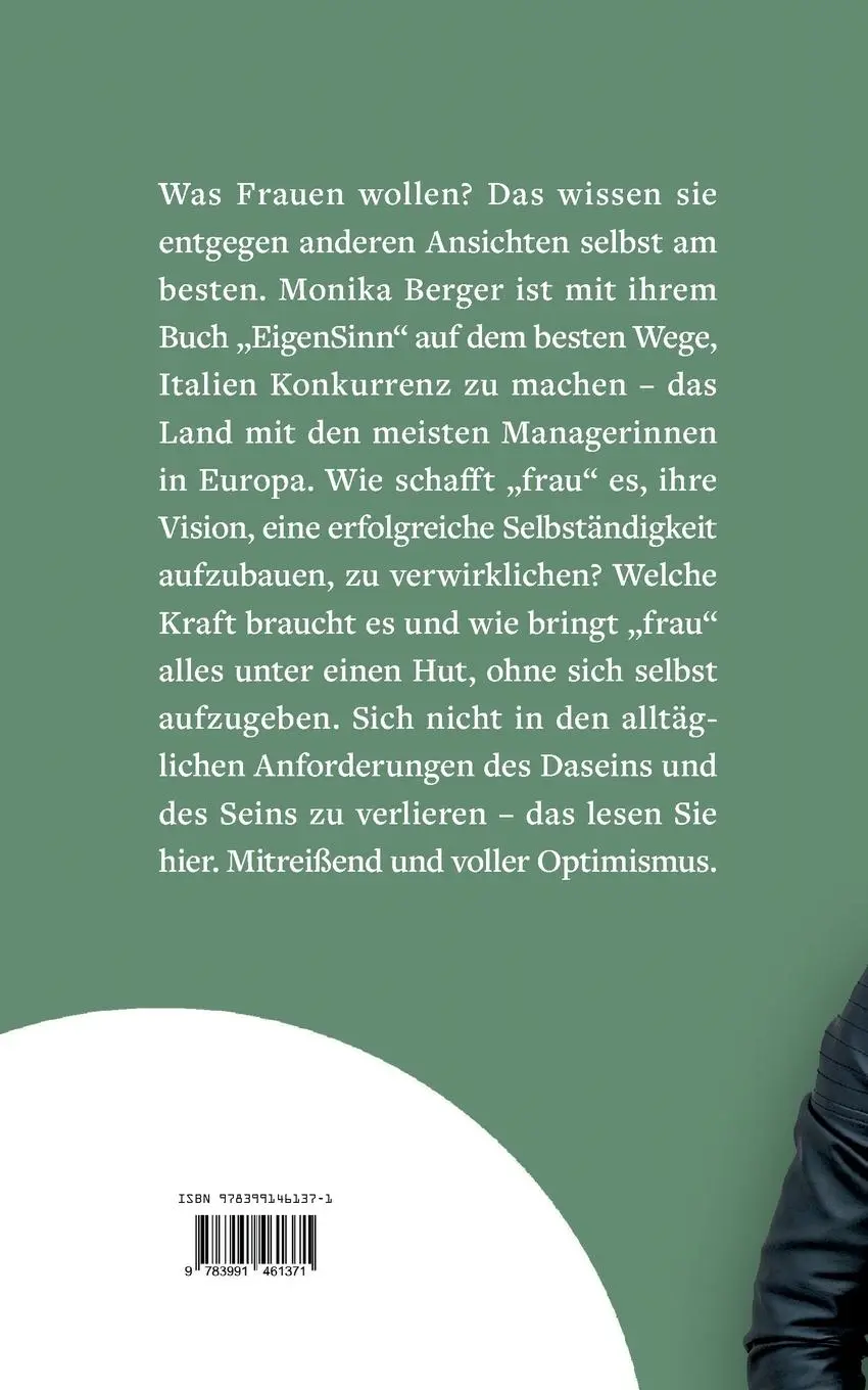 Rückseite: 9783991461371 | EigenSinn | Frauen - Gründen - Unternehmen | Monika Berger | Buch