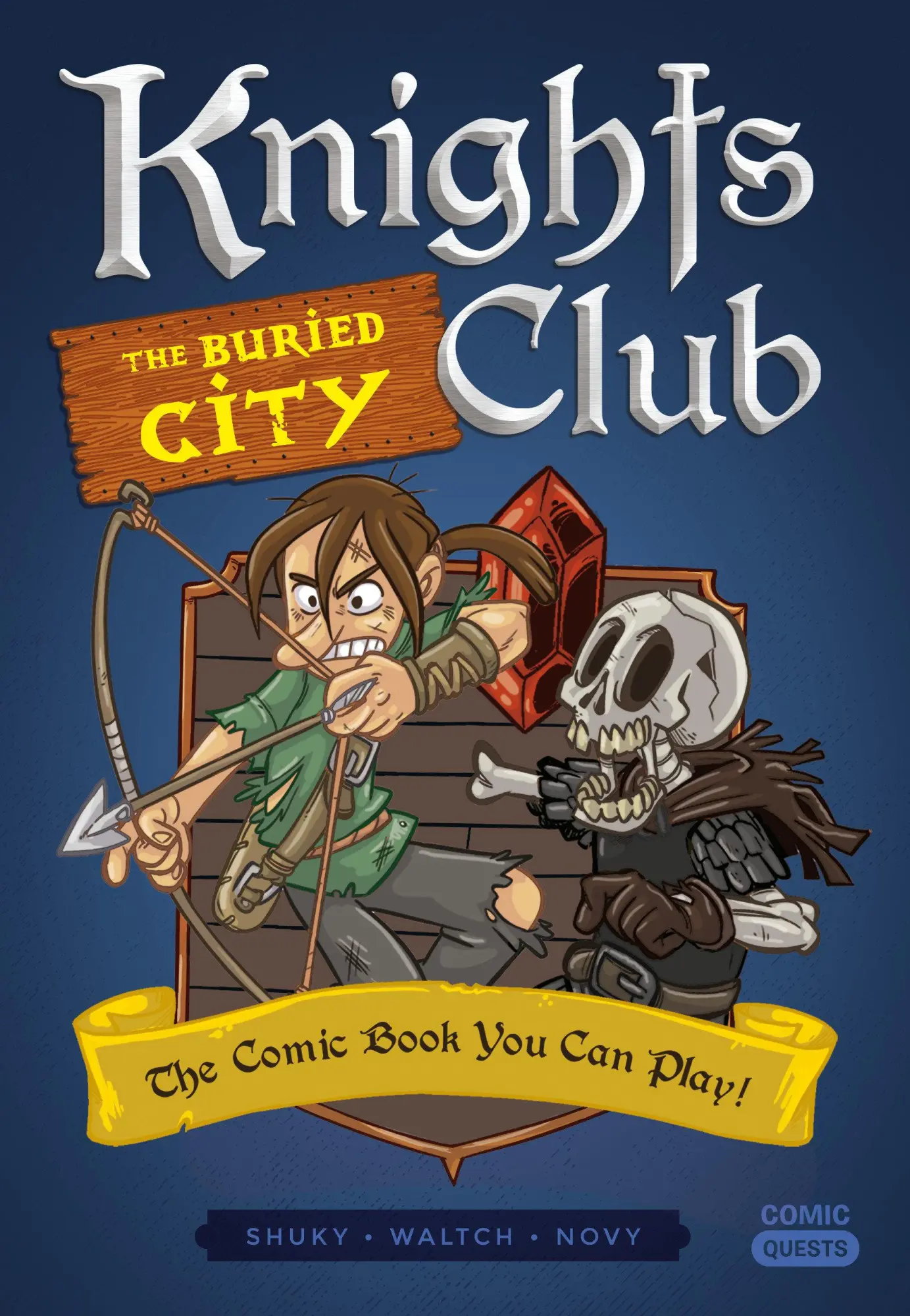 Cover: 9781683691471 | Knights Club: The Buried City | The Comic Book You Can Play | Shuky