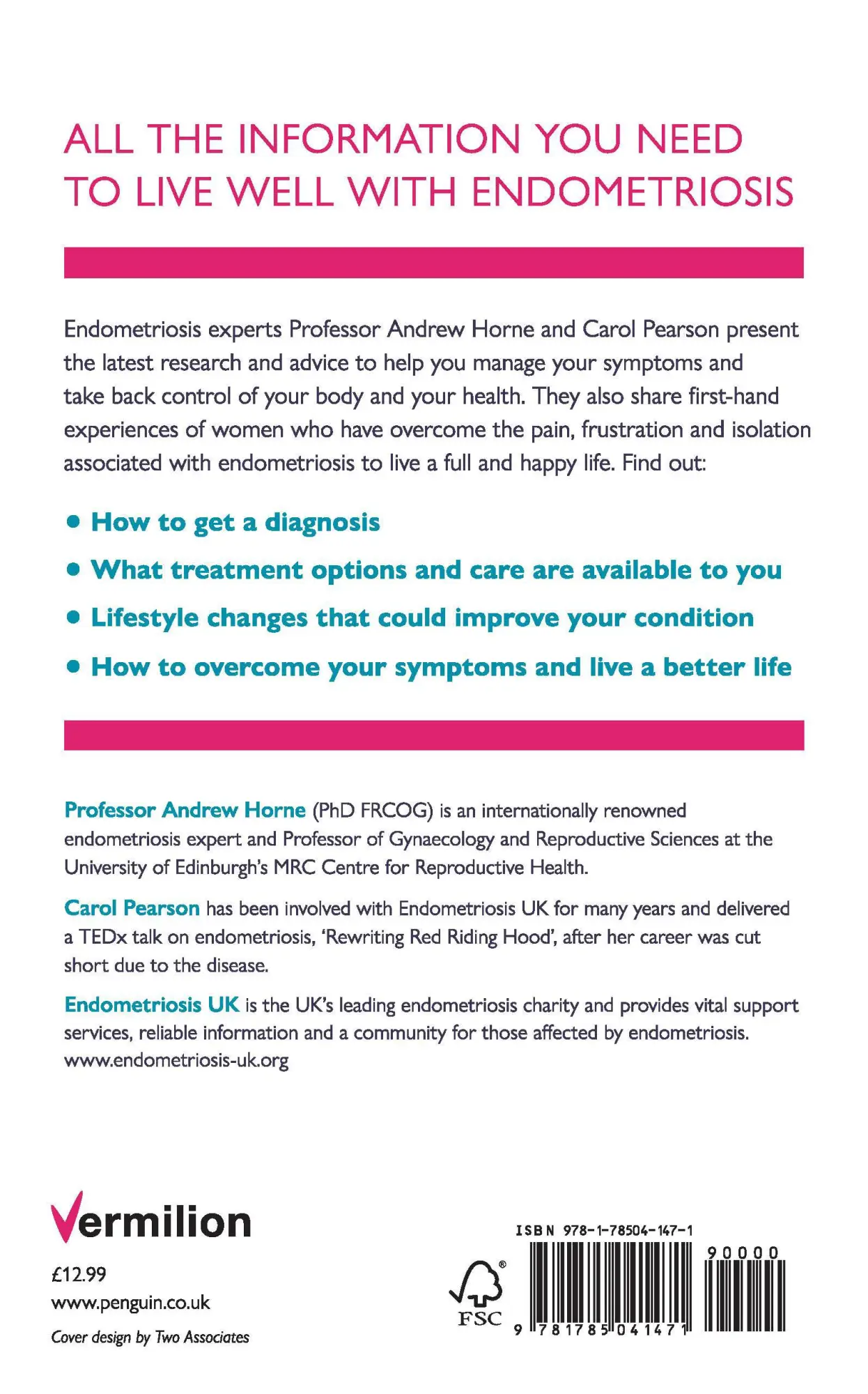 Rückseite: 9781785041471 | Endometriosis | Carol Pearson (u. a.) | Taschenbuch | Englisch | 2018