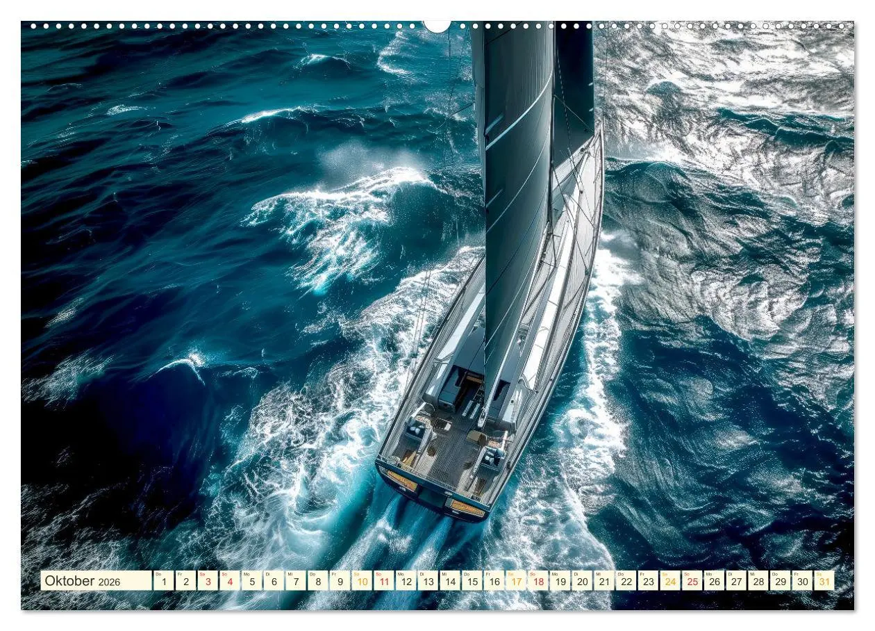 Bild: 9783457461471 | Segeln - schöne Momente (Wandkalender 2026 DIN A2 quer), CALVENDO...