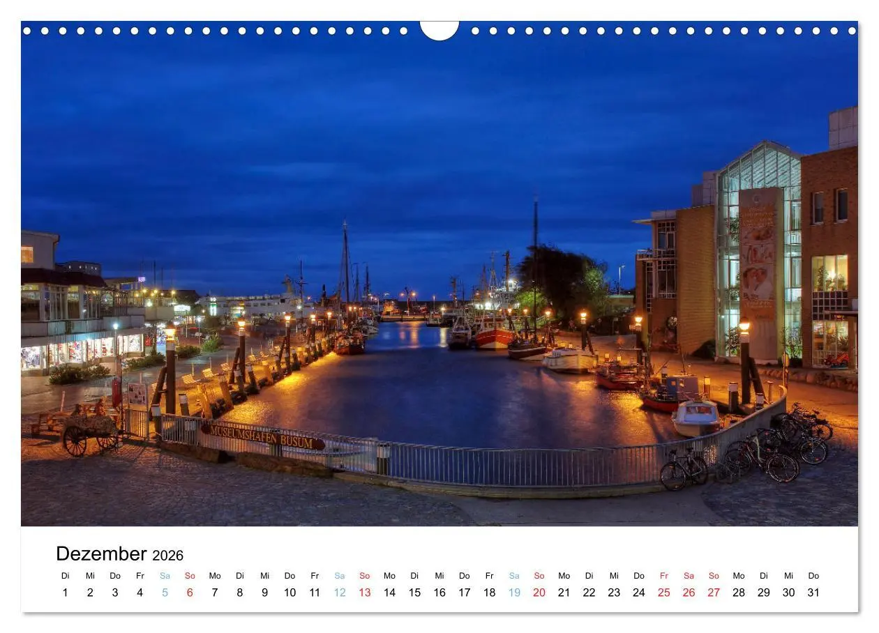 Bild: 9783457601471 | Büsum - Urlaub an der Nordsee (Wandkalender 2026 DIN A3 quer),...