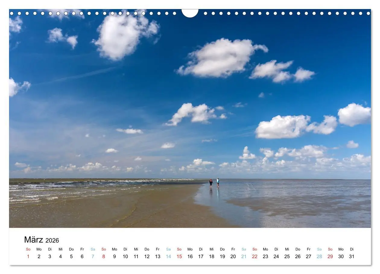 Bild: 9783457601471 | Büsum - Urlaub an der Nordsee (Wandkalender 2026 DIN A3 quer),...