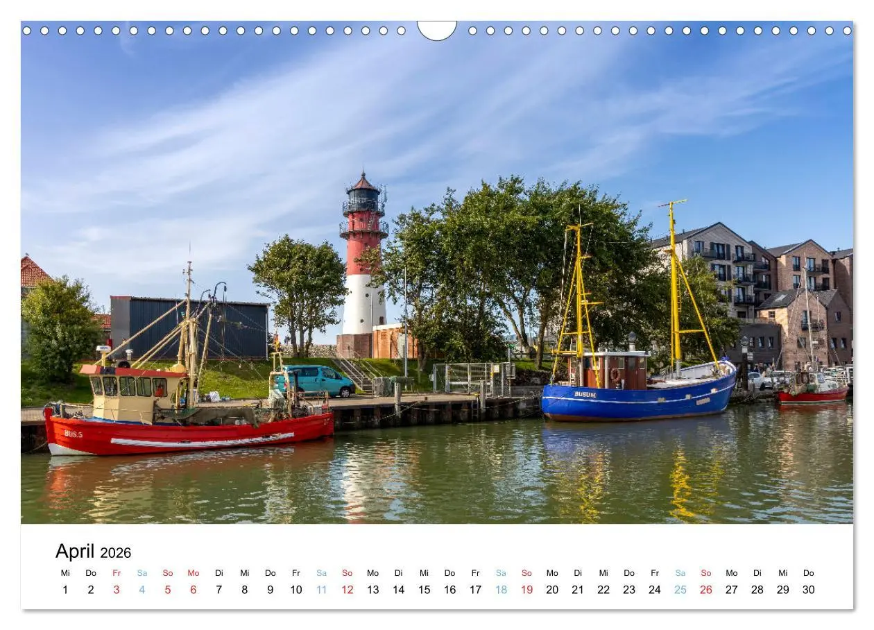 Bild: 9783457601471 | Büsum - Urlaub an der Nordsee (Wandkalender 2026 DIN A3 quer),...