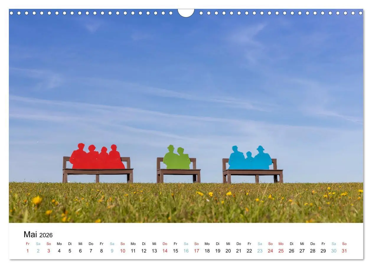 Bild: 9783457601471 | Büsum - Urlaub an der Nordsee (Wandkalender 2026 DIN A3 quer),...