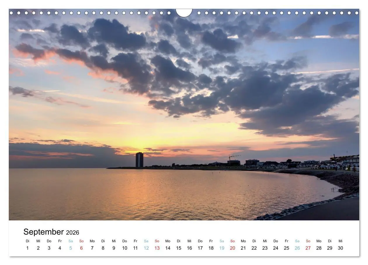 Bild: 9783457601471 | Büsum - Urlaub an der Nordsee (Wandkalender 2026 DIN A3 quer),...