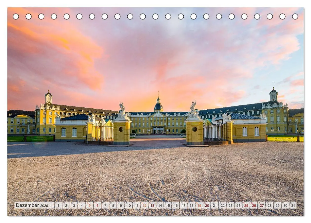 Bild: 9783457911471 | Karlsruhe Impressionen (Tischkalender 2026 DIN A5 quer), CALVENDO...
