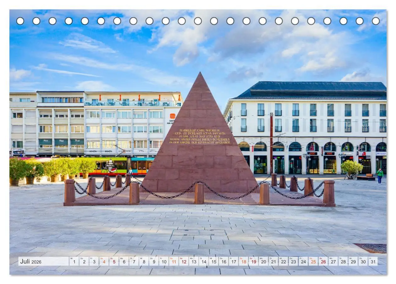Bild: 9783457911471 | Karlsruhe Impressionen (Tischkalender 2026 DIN A5 quer), CALVENDO...