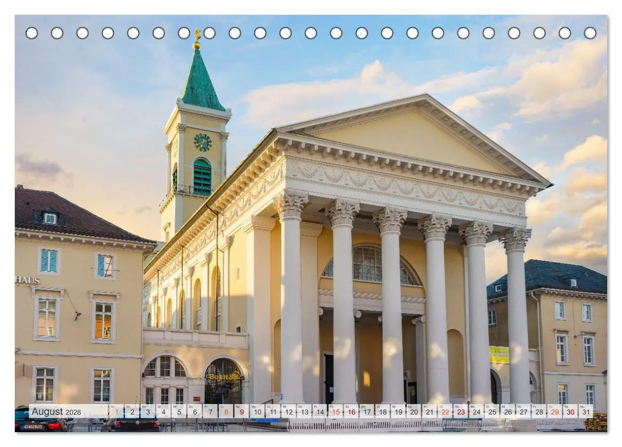 Bild: 9783457911471 | Karlsruhe Impressionen (Tischkalender 2026 DIN A5 quer), CALVENDO...