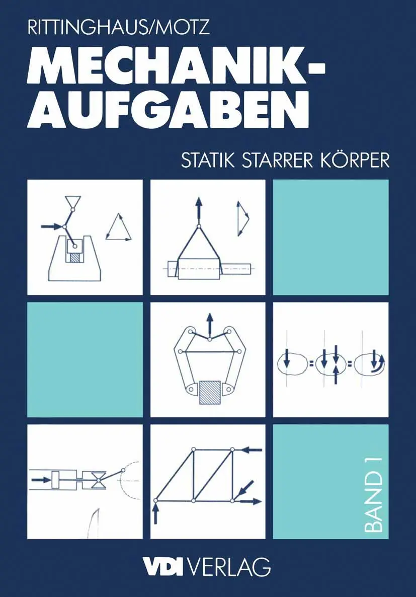 Cover: 9783662221471 | Mechanik - Aufgaben 1 | Statik starrer Körper | Heinz D. Motz (u. a.)