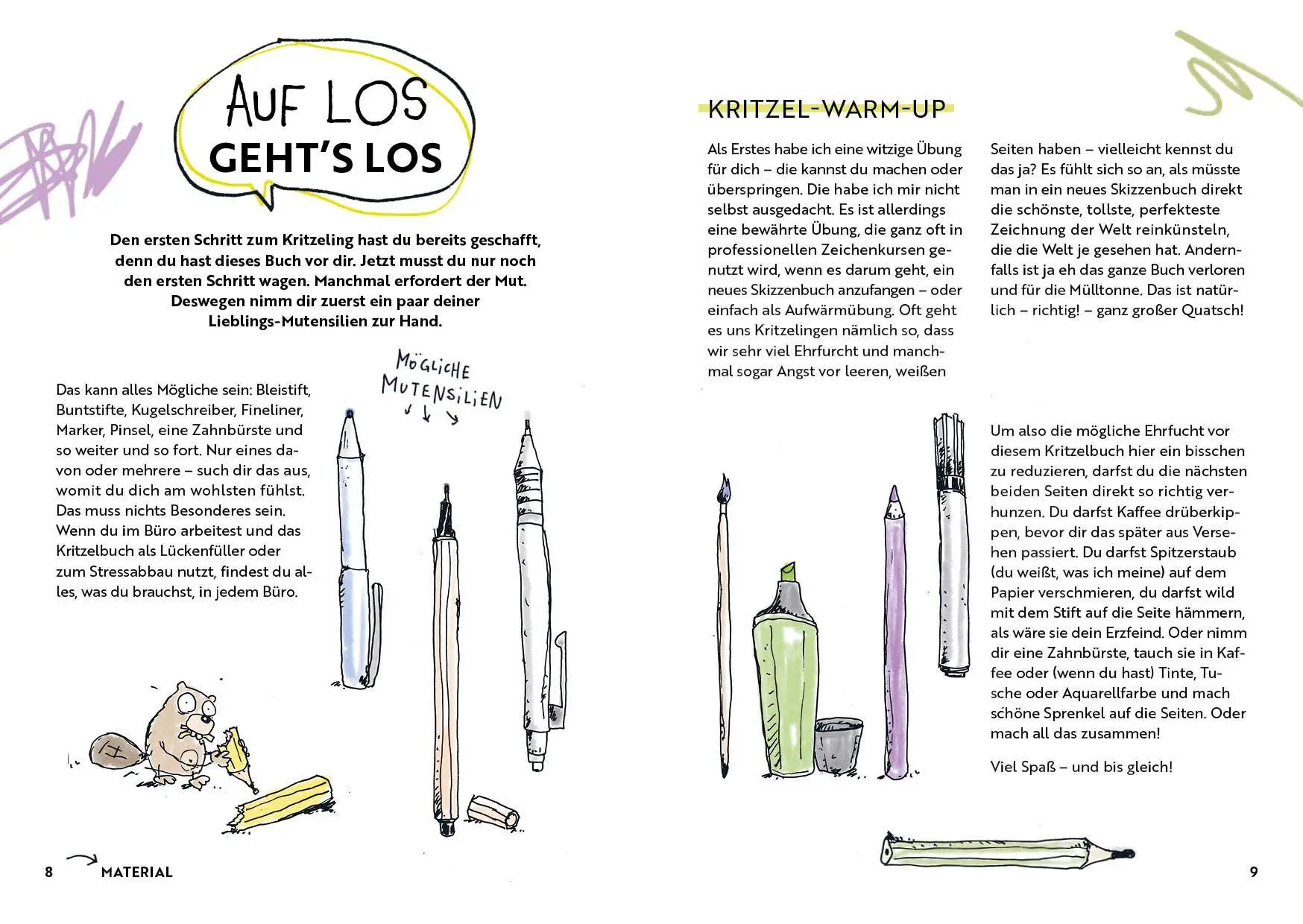 Bild: 9783745931471 | Mein (un)perfektes Kritzelbuch | Micha Marx | Taschenbuch | 160 S.