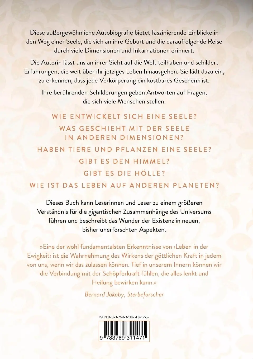 Rückseite: 9783769311471 | Leben in der Ewigkeit | Andrea Gruner | Taschenbuch | 402 S. | Deutsch