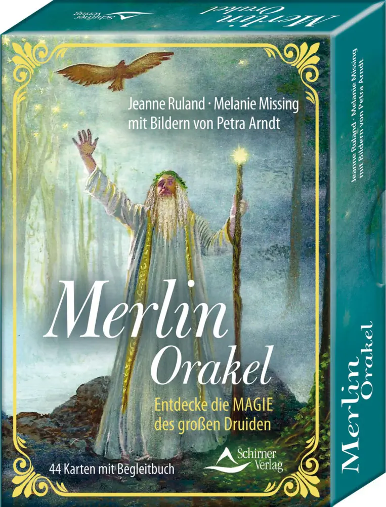 Cover: 9783843491471 | Merlin-Orakel, 44 Karten mit Begleitbuch | Jeanne Ruland (u. a.) | Box