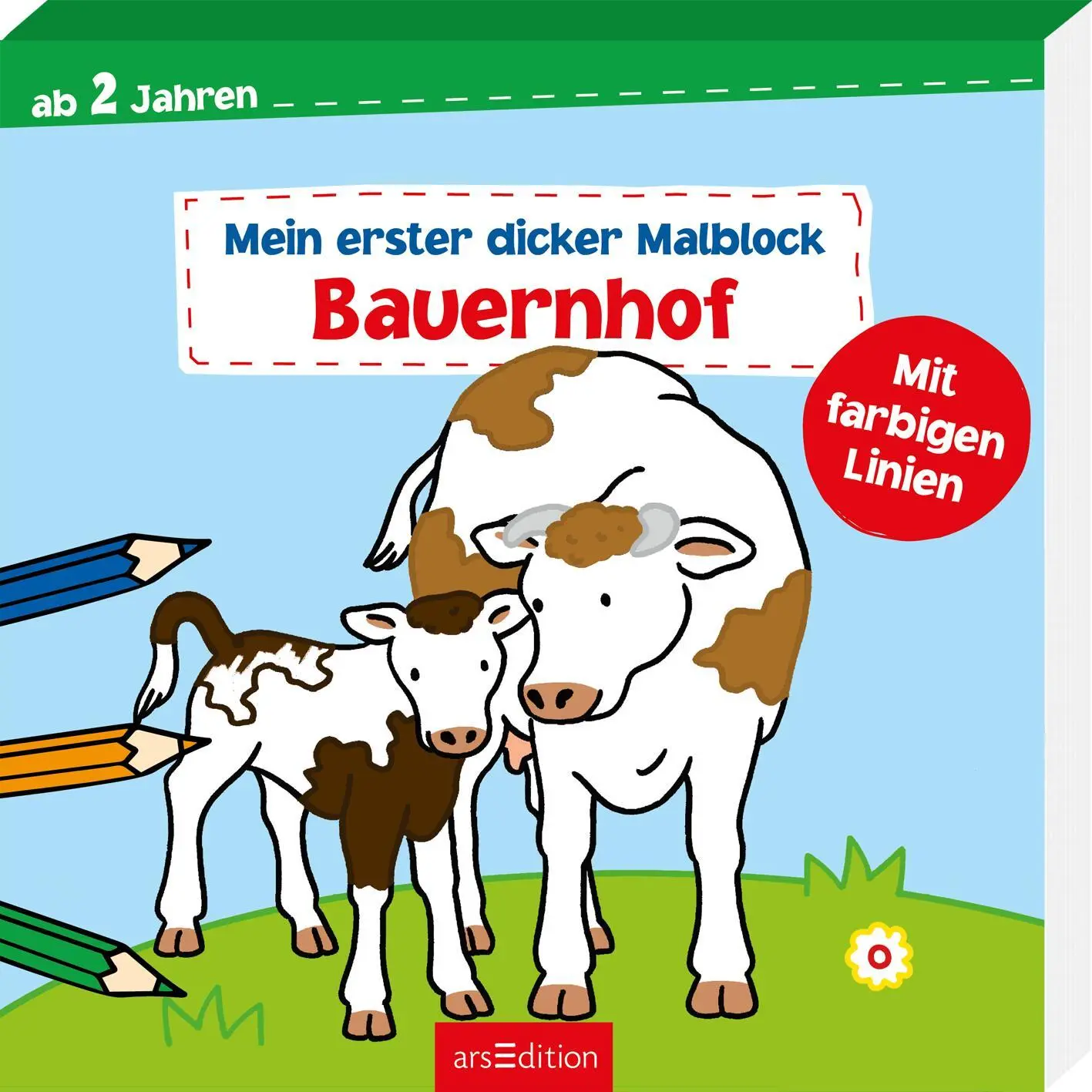 Cover: 9783845851471 | Mein erster dicker Malblock - Bauernhof | Corina Beurenmeister | Buch