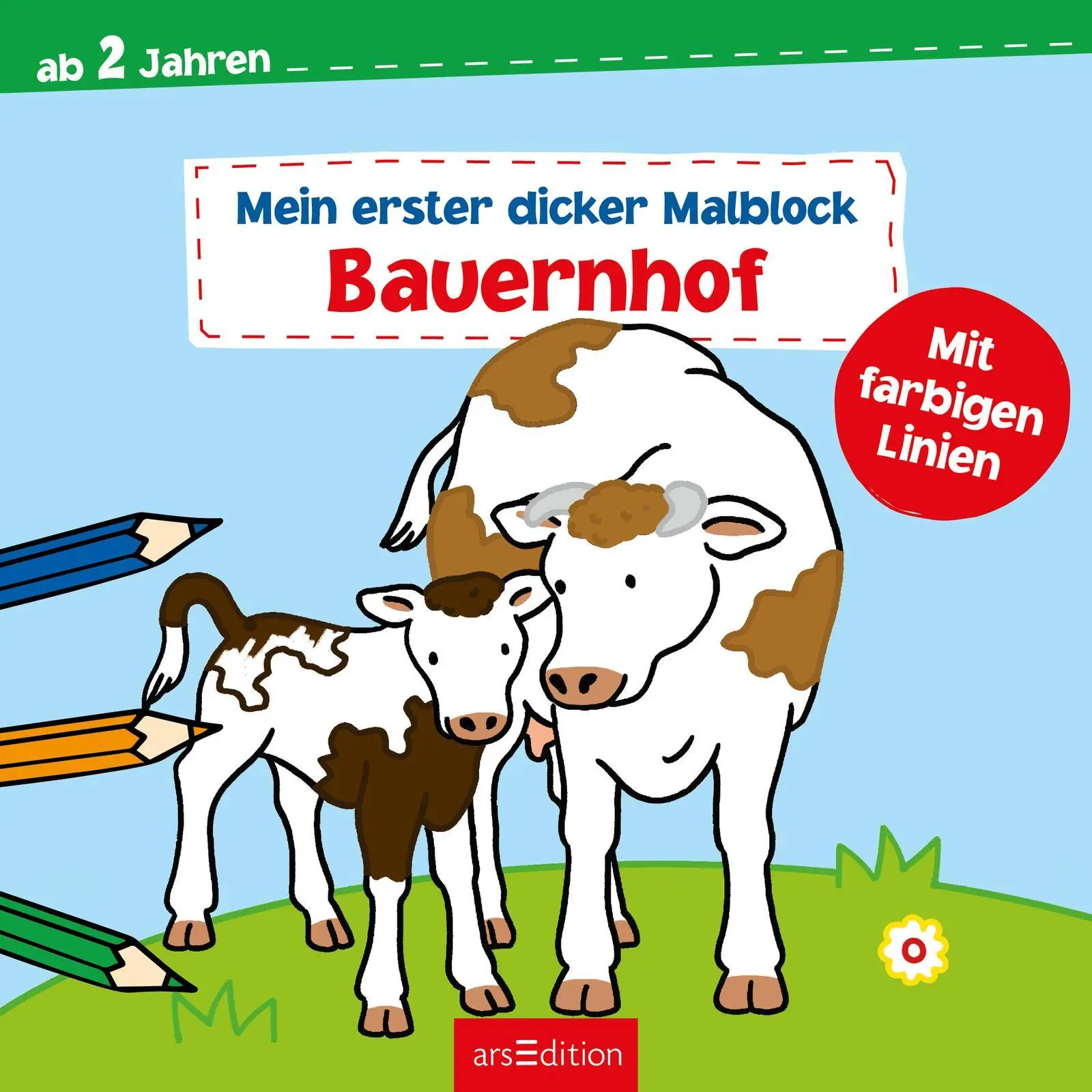 Bild: 9783845851471 | Mein erster dicker Malblock - Bauernhof | Corina Beurenmeister | Buch