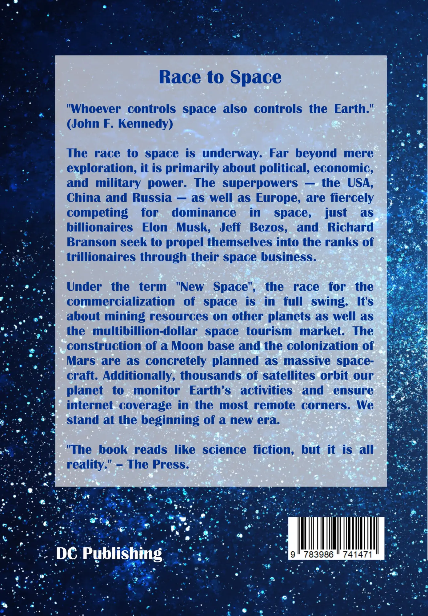 Rückseite: 9783986741471 | Race to Space | Andreas Dripke (u. a.) | Taschenbuch | Englisch | 2025