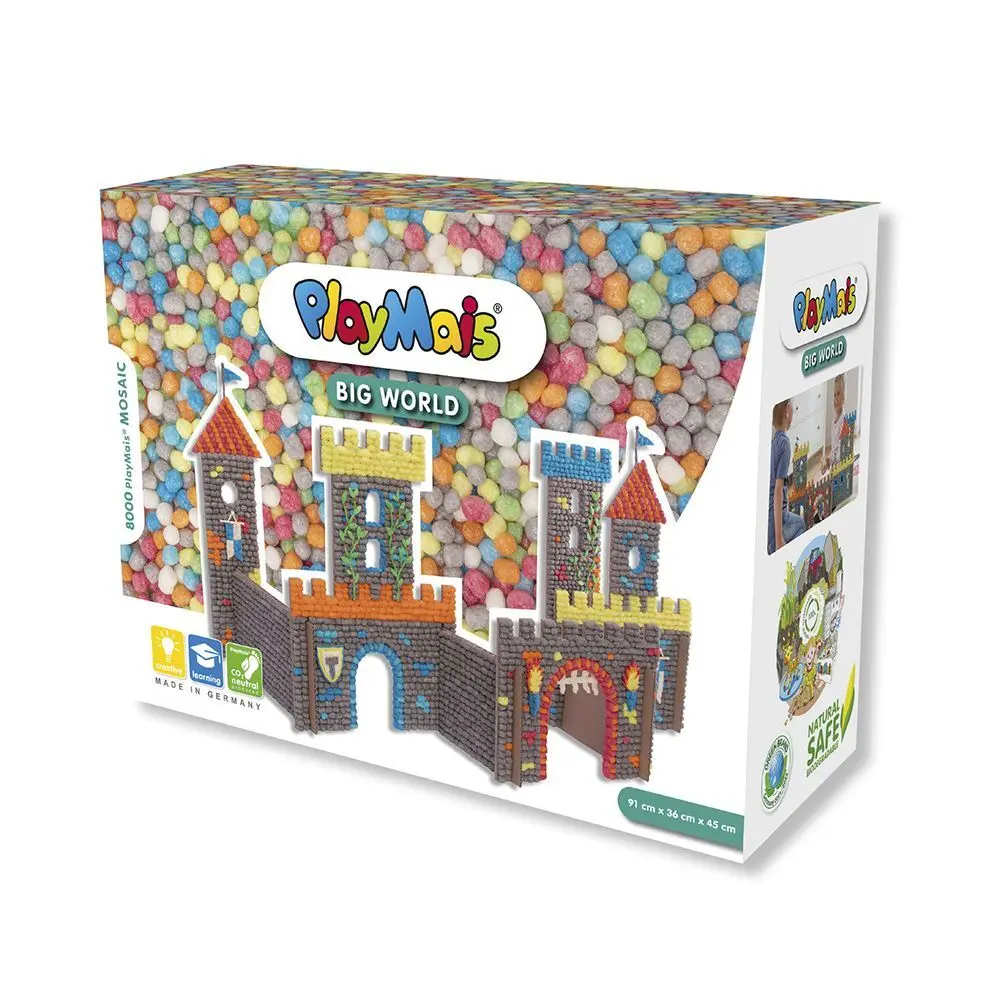 Cover: 4041077011571 | PlayMais® MOSAIC BIG WORLD CASTLE | In Faltschachtel | 160895.4 | 2024