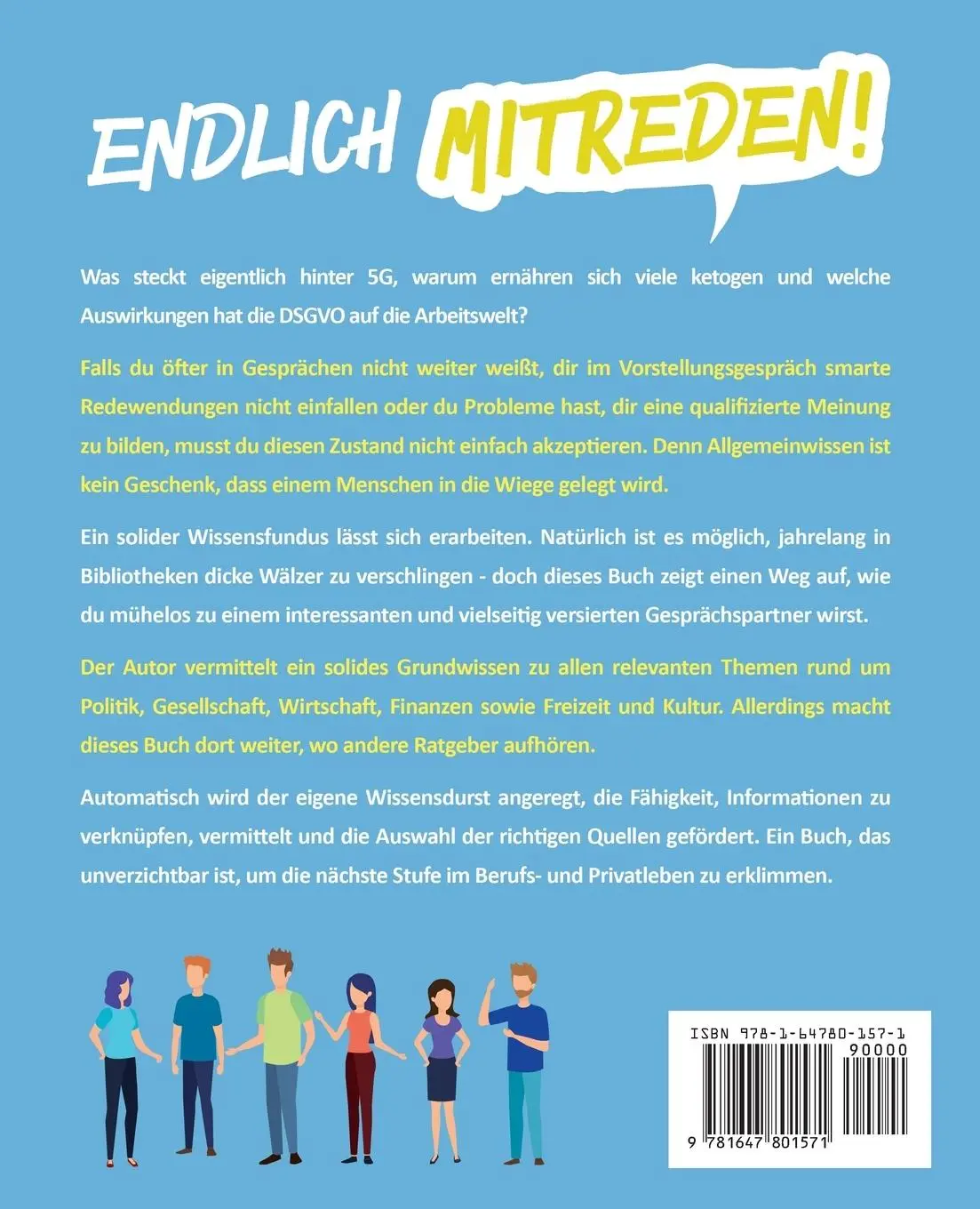 Rückseite: 9781647801571 | Endlich mitreden! | Alexander Bohm | Taschenbuch | 2020 | Athena Media