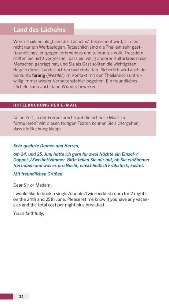 Bild: 9783125181571 | PONS Reisewörterbuch Thailändisch | Taschenbuch | Klappenbroschur