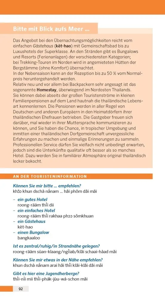 Bild: 9783125181571 | PONS Reisewörterbuch Thailändisch | Taschenbuch | Klappenbroschur