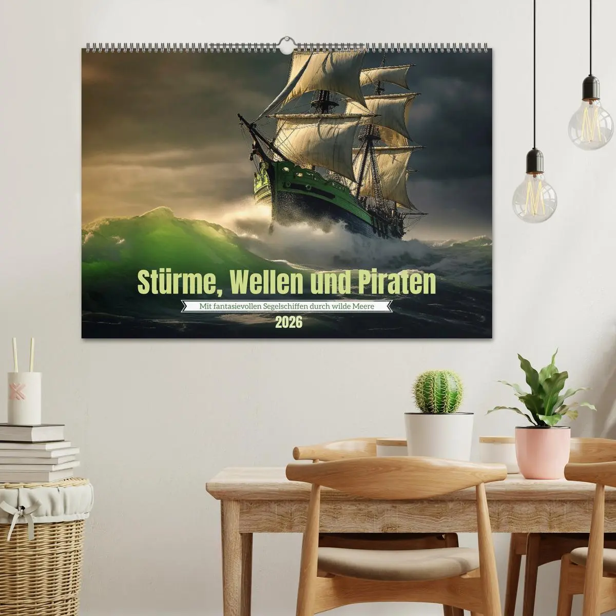 Bild: 9783457521571 | Stürme, Wellen und Piraten (Wandkalender 2026 DIN A2 quer),...