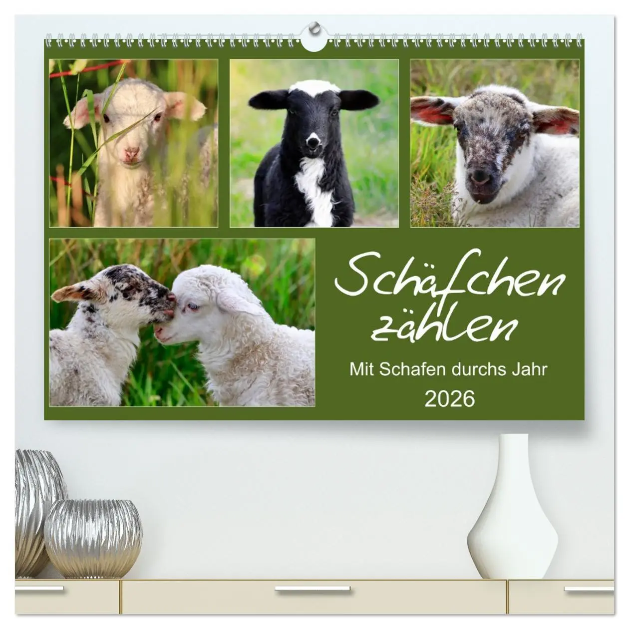 Cover: 9783457761571 | Schäfchen zählen - Mit Schafen durchs Jahr (hochwertiger Premium...