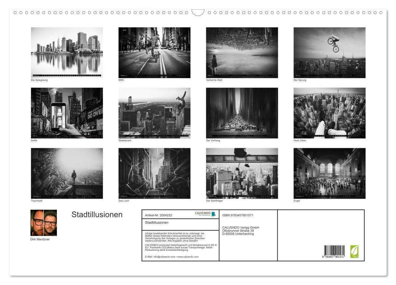 Bild: 9783457901571 | Stadtillusionen (Wandkalender 2026 DIN A2 quer), CALVENDO...