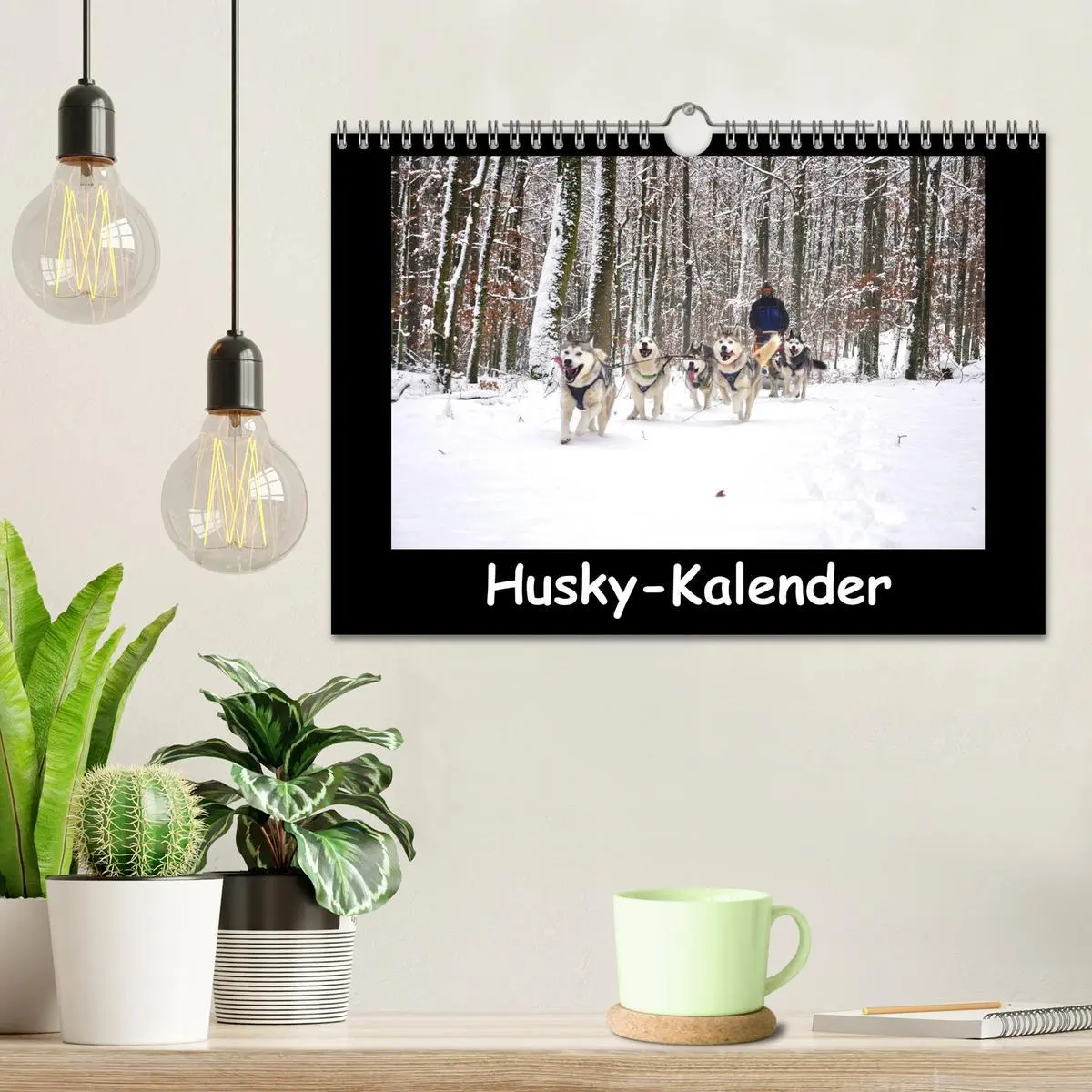 Bild: 9783516231571 | Husky-Kalender (Wandkalender 2026 DIN A4 quer), CALVENDO...