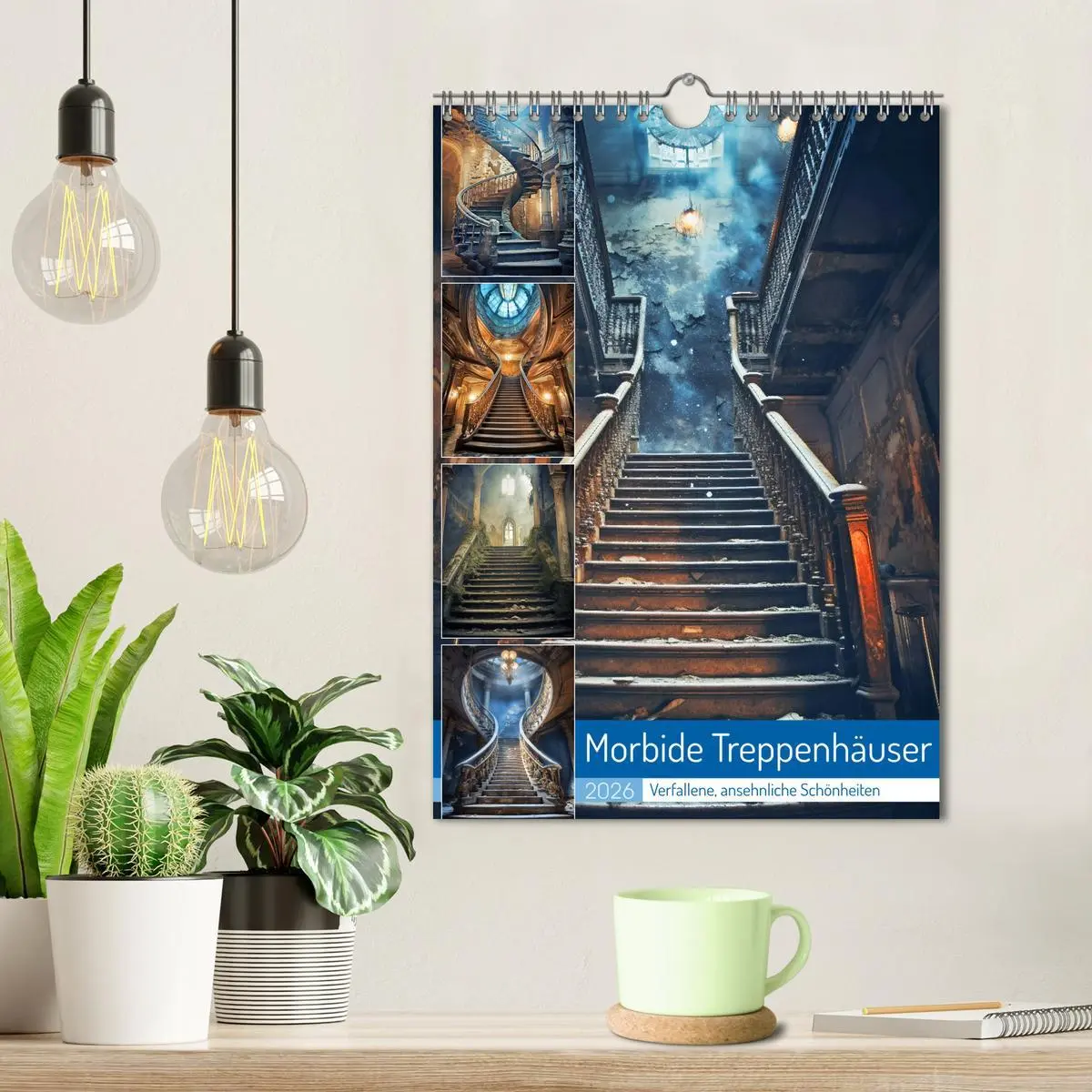 Bild: 9783516301571 | Morbide Treppenhäuser (Wandkalender 2026 DIN A4 hoch), CALVENDO...