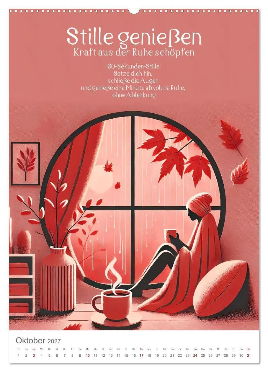 Bild: 9783516781571 | Dein Anti-Stress Kalender - Monatliche Inspirationen für mehr...