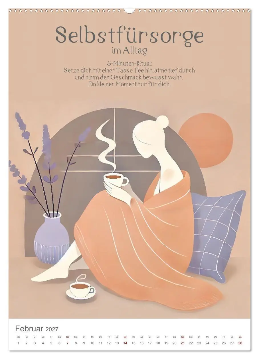 Bild: 9783516781571 | Dein Anti-Stress Kalender - Monatliche Inspirationen für mehr...