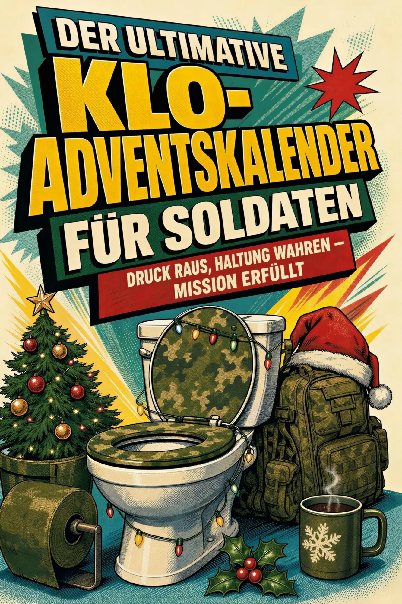 Cover: 9783696111571 | Der ultimative Klo-Adventskalender für Soldaten | Theo Schäfer | Buch