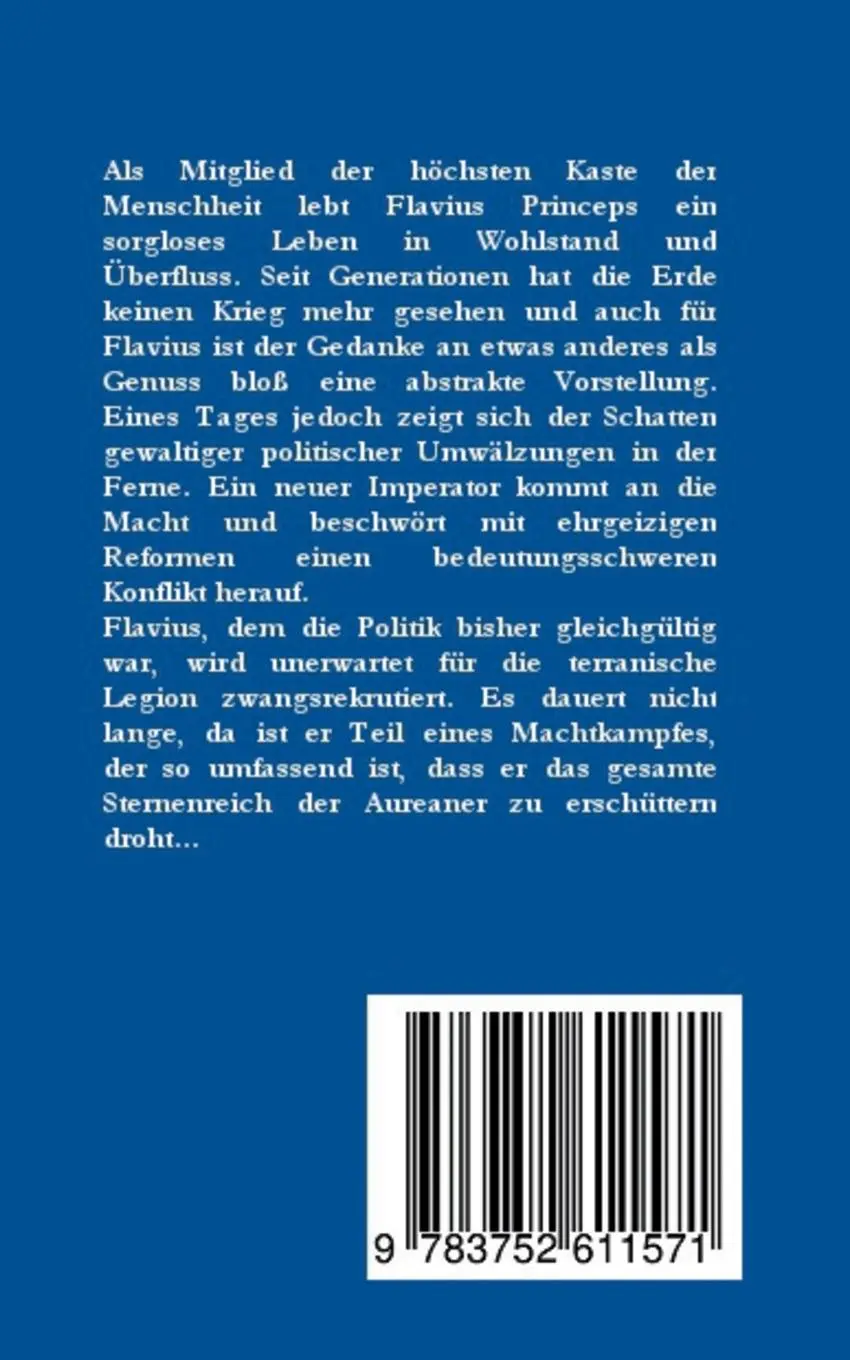 Rückseite: 9783752611571 | Das aureanische Zeitalter | Legionär Princeps | Alexander Merow | Buch