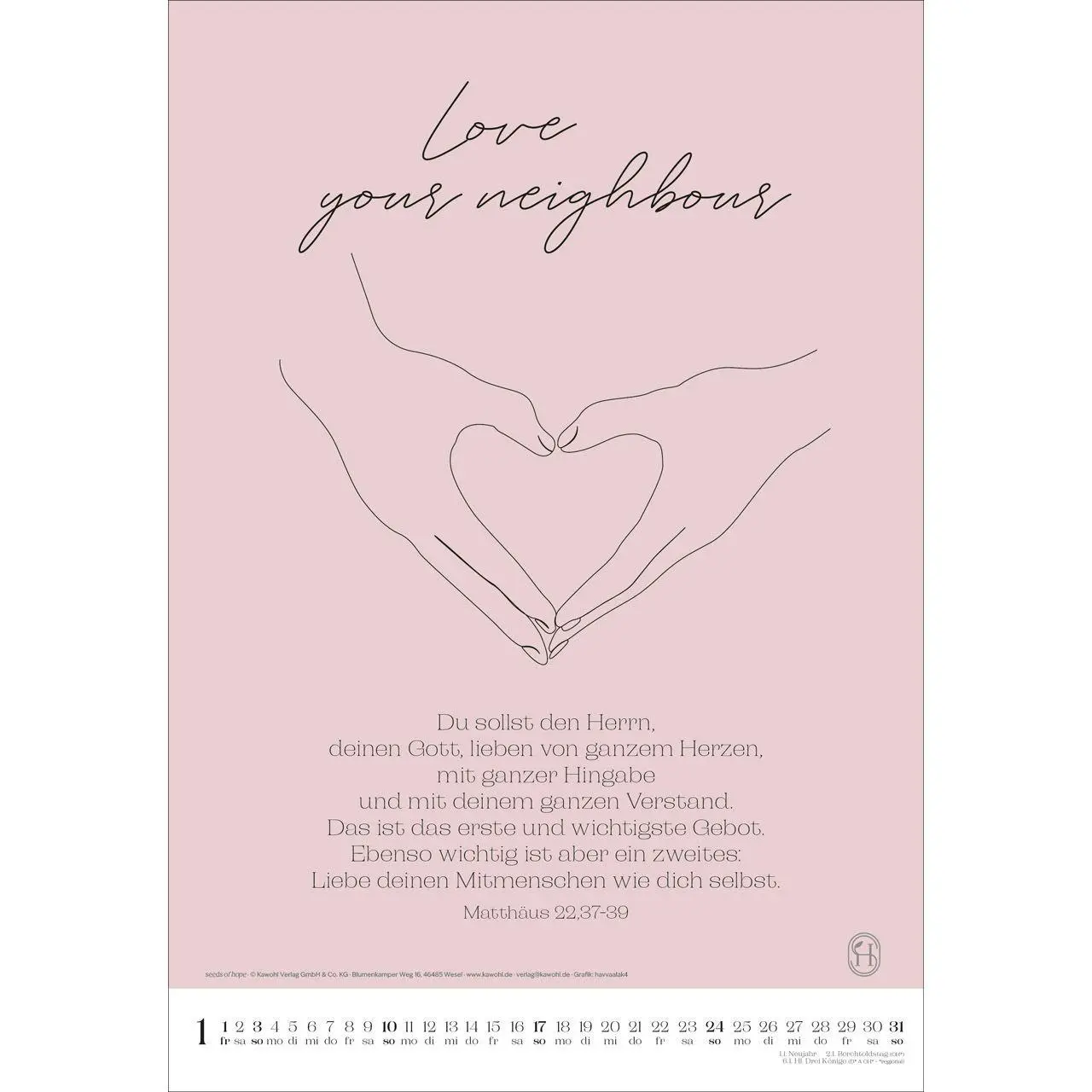 Bild: 9783754831571 | Wonderfully created 2027 | Kalender | 14 S. | Deutsch | 2027