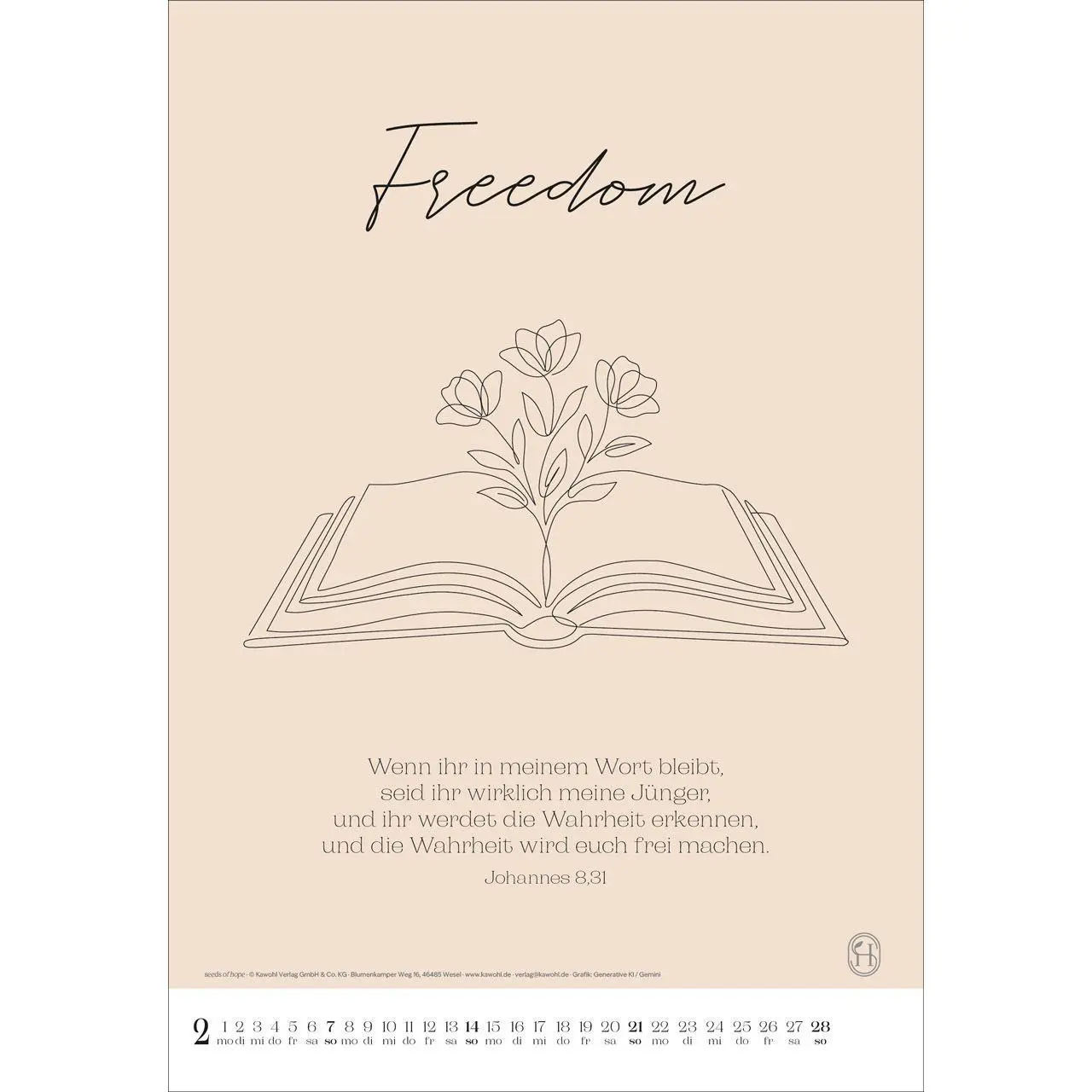 Bild: 9783754831571 | Wonderfully created 2027 | Kalender | 14 S. | Deutsch | 2027