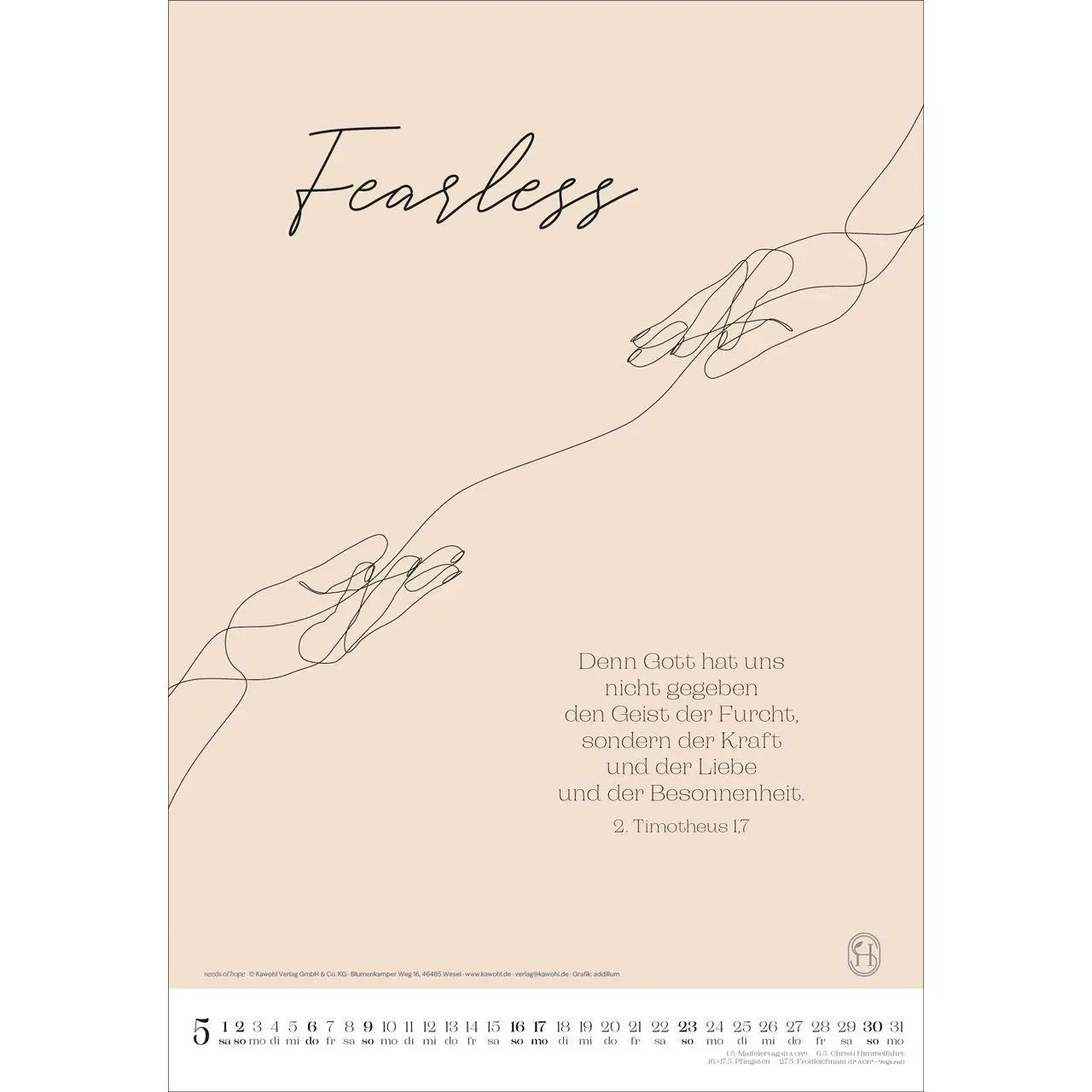 Bild: 9783754831571 | Wonderfully created 2027 | Kalender | 14 S. | Deutsch | 2027
