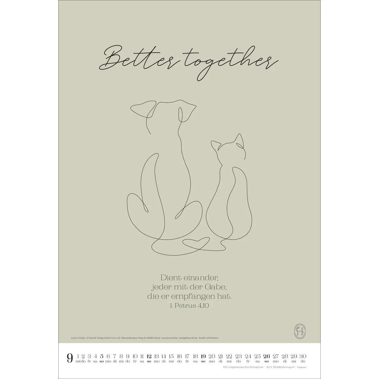 Bild: 9783754831571 | Wonderfully created 2027 | Kalender | 14 S. | Deutsch | 2027