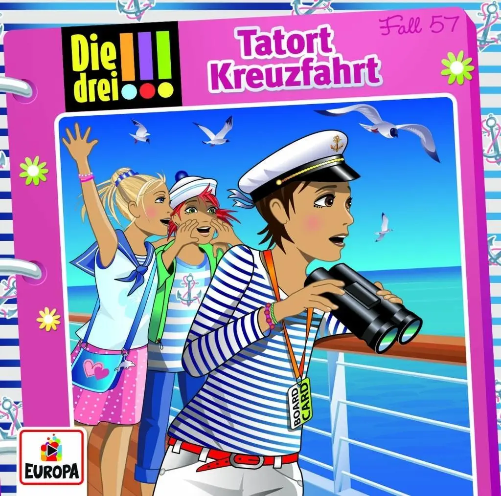 Cover: 9783803261571 | Die drei !!! 57: Tatort Kreuzfahrt | Henriette Wich (u. a.) | Audio-CD