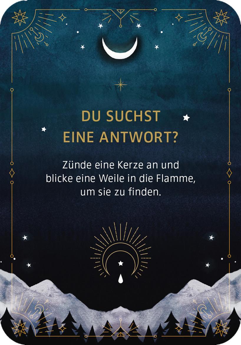 Bild: 9783845841571 | Das magische Raunacht-Orakel | 50 zauberhafte Karten | Petra Braun