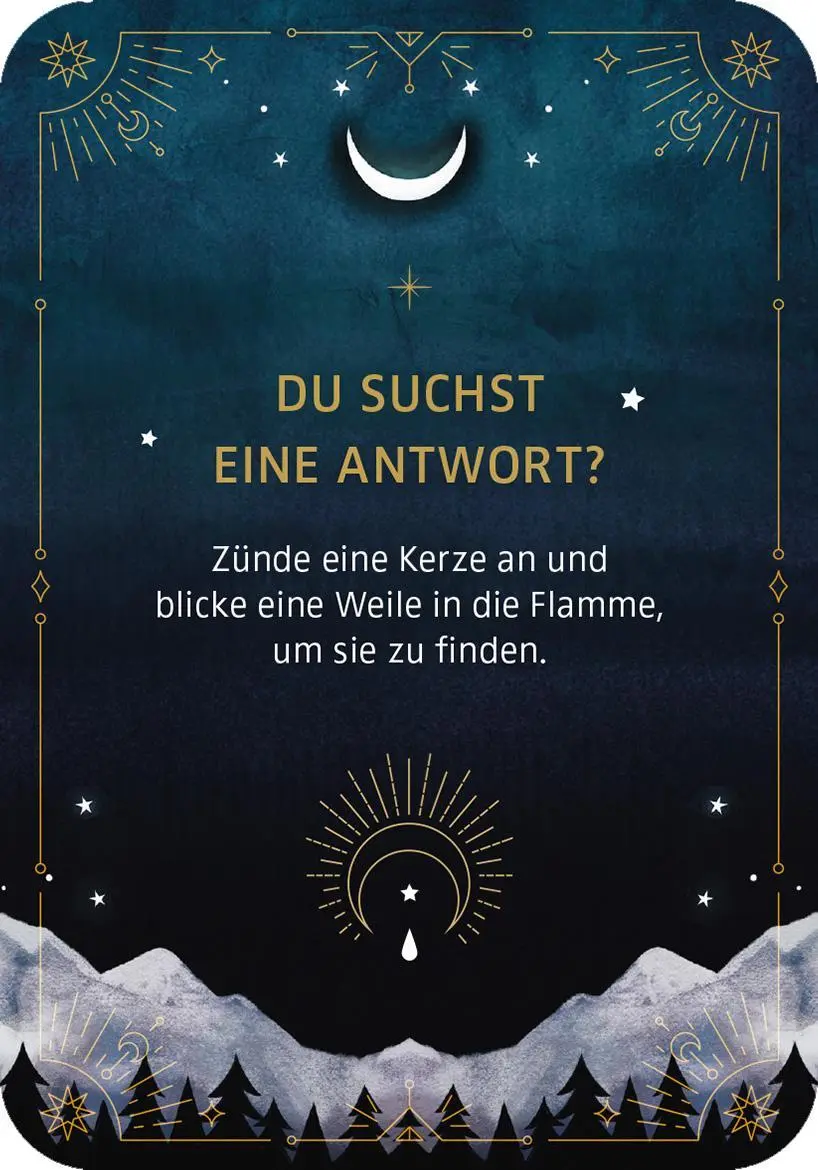 Bild: 9783845841571 | Das magische Raunacht-Orakel | 50 zauberhafte Karten | Petra Braun